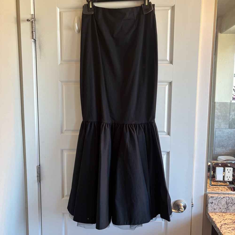 ANTONIO MELANI Black Maxi Skirt - Picture 2 of 7